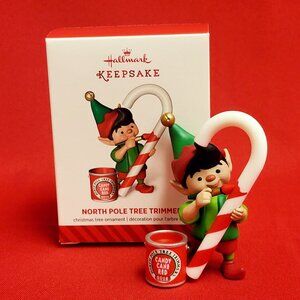 Hallmark Christmas Ornament North Pole Tree Trimmers 2014